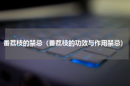番荔枝的禁忌（番荔枝的功效与作用禁忌）