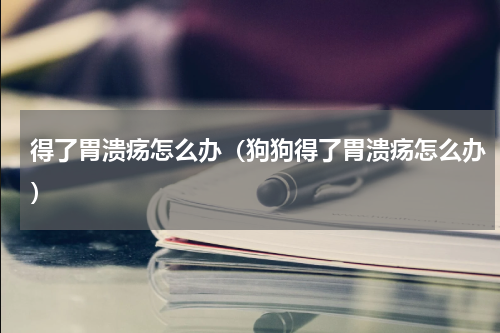 得了胃溃疡怎么办（狗狗得了胃溃疡怎么办）