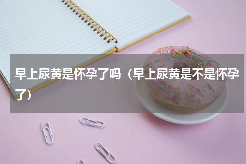 早上尿黄是怀孕了吗（早上尿黄是不是怀孕了）