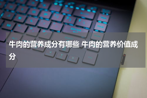 牛肉的营养成分有哪些 牛肉的营养价值成分