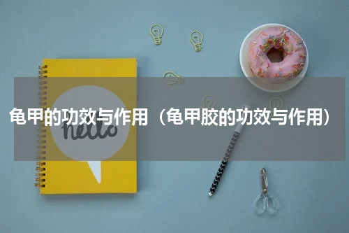 龟甲的功效与作用（龟甲胶的功效与作用）