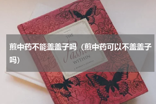 煎中药不能盖盖子吗（煎中药可以不盖盖子吗）