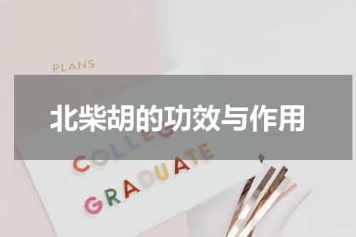 北柴胡的功效与作用