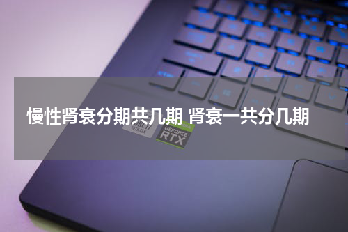 慢性肾衰分期共几期 肾衰一共分几期