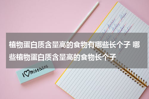 植物蛋白质含量高的食物有哪些长个子 哪些植物蛋白质含量高的食物长个子