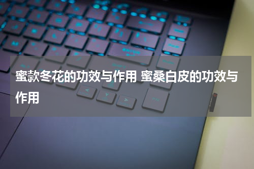 蜜款冬花的功效与作用 蜜桑白皮的功效与作用