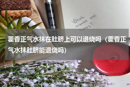 藿香正气水抹在肚脐上可以退烧吗（藿香正气水抹肚脐能退烧吗）