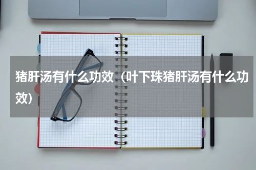 猪肝汤有什么功效（叶下珠猪肝汤有什么功效）