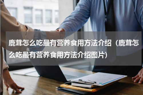 鹿茸怎么吃最有营养食用方法介绍（鹿茸怎么吃最有营养食用方法介绍图片）