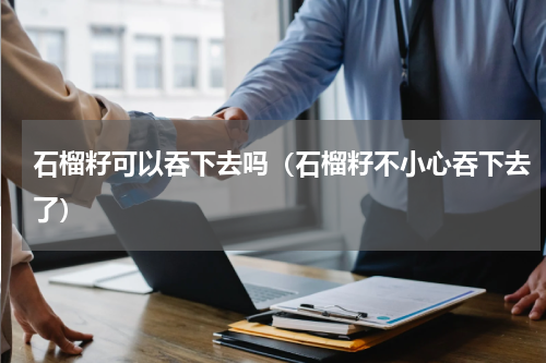 石榴籽可以吞下去吗（石榴籽不小心吞下去了）