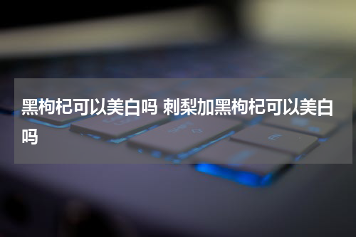 黑枸杞可以美白吗 刺梨加黑枸杞可以美白吗