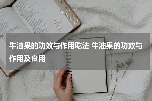 牛油果的功效与作用吃法 牛油果的功效与作用及食用