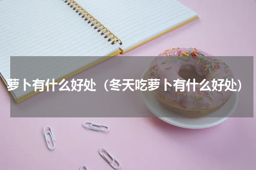 萝卜有什么好处（冬天吃萝卜有什么好处）