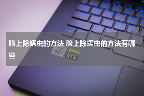 脸上除螨虫的方法 脸上除螨虫的方法有哪些