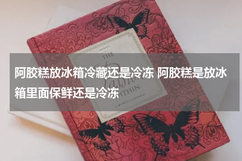 阿胶糕放冰箱冷藏还是冷冻 阿胶糕是放冰箱里面保鲜还是冷冻