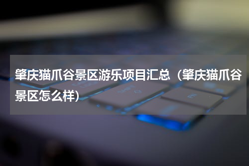 肇庆猫爪谷景区游乐项目汇总（肇庆猫爪谷景区怎么样）