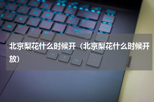 北京梨花什么时候开（北京梨花什么时候开放）