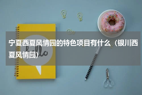 宁夏西夏风情园的特色项目有什么（银川西夏风情园）