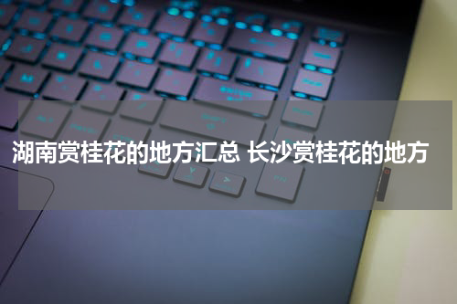 湖南赏桂花的地方汇总 长沙赏桂花的地方