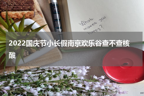 2022国庆节小长假南京欢乐谷查不查核酸