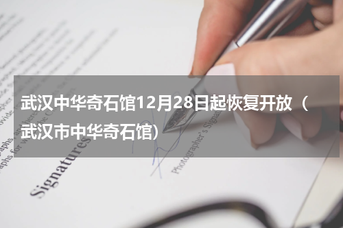 武汉中华奇石馆12月28日起恢复开放（武汉市中华奇石馆）