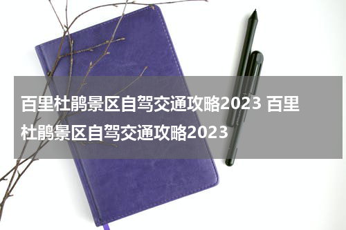 百里杜鹃景区自驾交通攻略2023 百里杜鹃景区自驾交通攻略2023